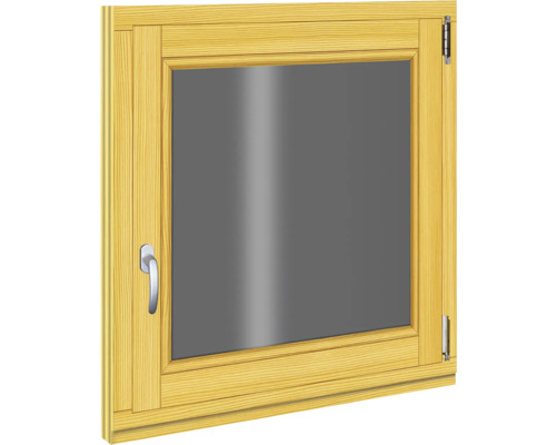Holzfenster Fichte 780x780 mm DIN Rechts