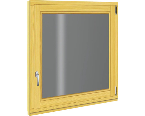 Holzfenster Fichte 980x980 mm DIN Rechts