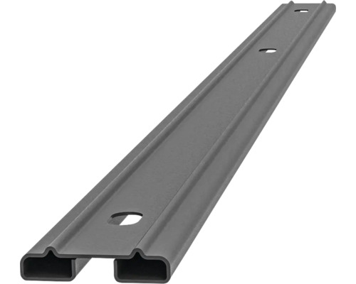 Profilleiste Abdeckleiste Multi 63 cm, anthrazit Montageschiene mit Löchern