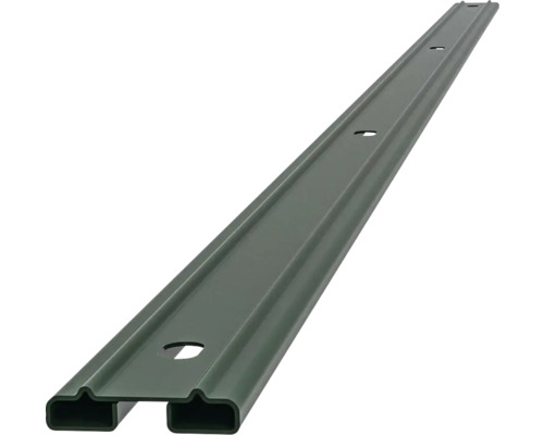 Profilleiste Abdeckleiste Multi 123 cm, grün Metallpfostenprofil mit Löchern