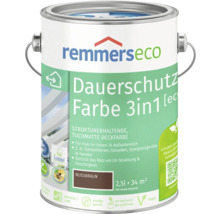 Farbe Nussbraun 2,5 Liter im Metalleimer