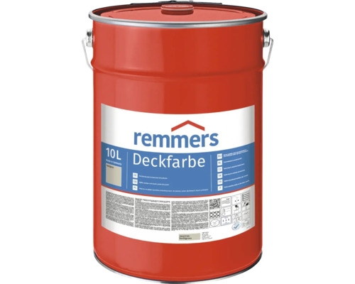 Peinture couvrante pour bois Remmers gris clair 10 l Remmers peinture de pont, contenance de 10 litres