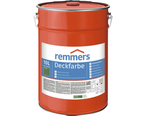 Peinture couvrante pour bois Remmers vert feuillage 10 l