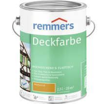 Peinture couvrante pour bois Remmers jaune maïs 2.5 l