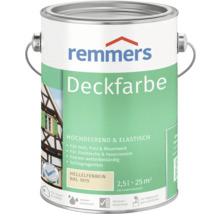 Peinture couvrante Remmers, pot de 2,5 litres, pour bois, plâtre et maçonnerie