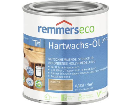 Huile-cire Remmers eco incolore 375 ml