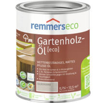 Huile pour bois de jardin Remmers Eco, gris argenté, boîte de 0,75 litre pour bois de jardin