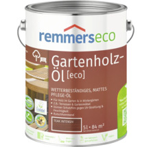Huile pour bois de jardin Remmers [eco] teck intense 5 l