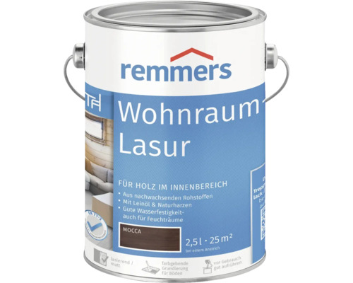 Remmers Wohnraumlasur mocca 2,5 l