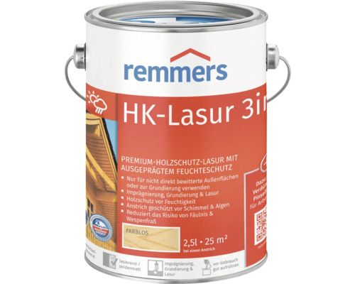 Remmers HK-Lasur farblos 2,5 l