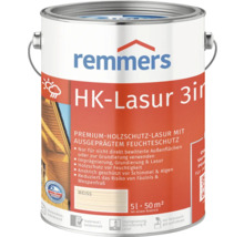Remmers HK-Lasur 3en1, lasure de protection du bois dans un seau métallique