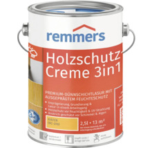 Remmers Holzschutz Creme 3in1 Holzlasur im 2,5 Liter Eimer