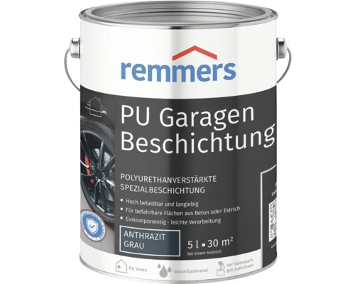 Remmers PU Garagenbeschichtung anthrazitgrau matt 5 L