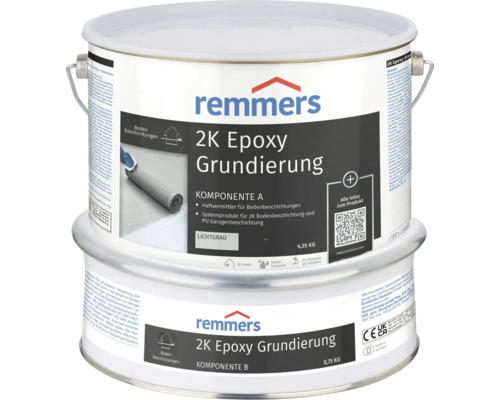 Sous-couche époxy Remmers bicomposant 5 kg Sous-couche époxy Remmers bicomposant 5 kg