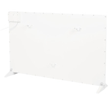 Cache-radiateur blanc avec éléments de fixation