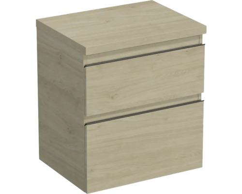 Jungborn Waschtischunterschrank TRENTA BxHxT 56,7 x 64,6 x 44,5 cm Frontfarbe eiche holzdekor TRE DESK 60 2Z B 70 Jungborn Waschtischunterschrank TRENTA BxHxT 56,7 x 64,6 x 44,5 cm Frontfarbe eiche holzdekor TRE DESK 60 2Z B 70