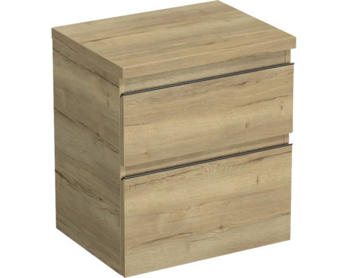Jungborn Waschtischunterschrank TRENTA BxHxT 56,7 x 64,6 x 44,5 cm Frontfarbe eiche holzdekor TRE DESK 60 2Z B 80 Jungborn Waschtischunterschrank TRENTA BxHxT 56,7 x 64,6 x 44,5 cm Frontfarbe eiche holzdekor TRE DESK 60 2Z B 80