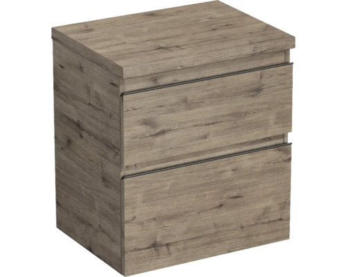 Jungborn Waschtischunterschrank TRENTA BxHxT 56,7 x 64,6 x 44,5 cm Frontfarbe eiche holzdekor TRE DESK 60 2Z B D370 Jungborn Waschtischunterschrank TRENTA BxHxT 56,7 x 64,6 x 44,5 cm Frontfarbe eiche holzdekor TRE DESK 60 2Z B D370