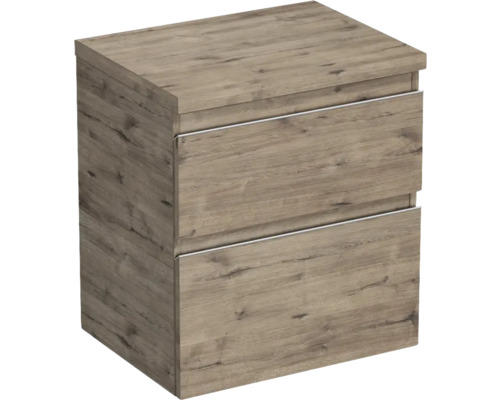 Jungborn Waschtischunterschrank TRENTA BxHxT 56,7 x 64,6 x 44,5 cm Frontfarbe eiche holzdekor TRE DESK 60 2Z S D370 Jungborn Waschtischunterschrank TRENTA BxHxT 56,7 x 64,6 x 44,5 cm Frontfarbe eiche holzdekor TRE DESK 60 2Z S D370