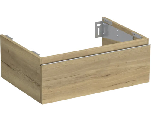 Meuble sous vasque Jungborn TRENTA lxhxp 70 x 26 x 49,8 cm couleur de façade chêne décor bois TRE DESK SS 70 1Z S 80 Meuble sous vasque Jungborn TRENTA lxhxp 70 x 26 x 49,8 cm couleur de façade chêne décor bois TRE DESK SS 70 1Z S 80
