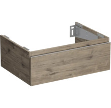 Waschtischunterschrank aus Holz mit Montagevorrichtung