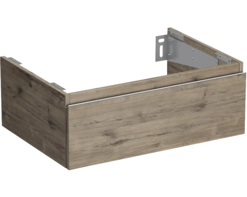 Meuble sous vasque Jungborn TRENTA lxhxp 70 x 26 x 49,8 cm couleur de façade chêne décor bois TRE DESK SS 70 1Z S D370 Meuble sous vasque Jungborn TRENTA lxhxp 70 x 26 x 49,8 cm couleur de façade chêne décor bois TRE DESK SS 70 1Z S D370