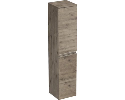 Meuble haut Jungborn TRENTA lxhxp 35 x 161,8 cm x 35 cm couleur de façade chêne décor bois TRE SV 35 L S D370