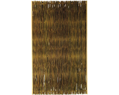 Élément principal videx osier Jutland 90 x 150 cm nature Clôture de protection visuelle en osier avec cadre