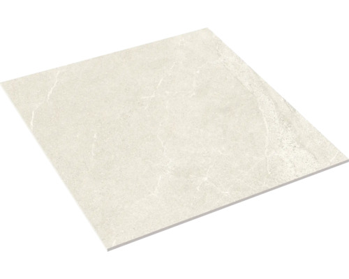 Quadratische Bodenfliese mit Marmoroptik