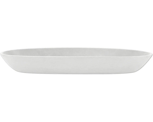 Soucoupe Ecopots Sofia plastique Ø 24,9 cm x 11,7 x 3 cm blanc