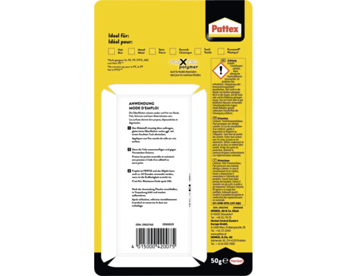 Pattex Klebstoff Anwendungshinweise