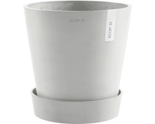 Ecopots Blumentopf mit Untersetzer