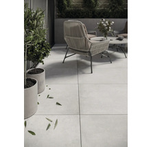 Dalle de terrasse en grès cérame fin FLAIRSTONE ardoise Urban Gallery bord rectifié 120 cm x 60 cm x 2 cm
