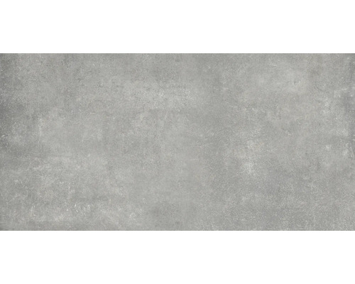 Dalle de terrasse en grès cérame fin FLAIRSTONE Urban Graphit bords rectifiés 120 cm x 60 cm x 2 cm Carreau de sol gris aspect béton