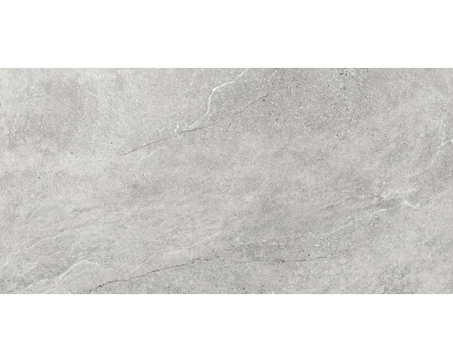 Graue Bodenfliese mit Steinoptik