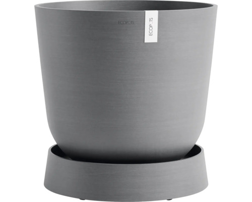 Ecopots Topf mit Untersetzer
