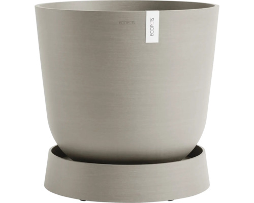 Ecobots Blumentopf mit Untersetzer
