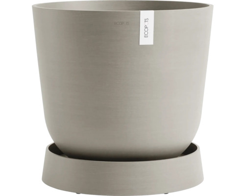 Blumentopf mit Untersetzer