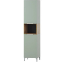 Hochschrank Möbelpartner Smilla BxHxT 40.2x175.5x31.9 cm pistazie-eiche