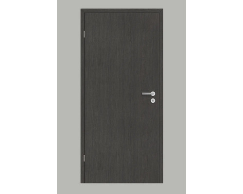 Pertura Zimmertür Yori CPL Masera Grau aufrecht 86x198,5 cm Links Zimmertür mit Beschlägen