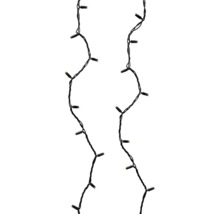 Zwei Stränge Lichterkette mit kleinen Lichtern