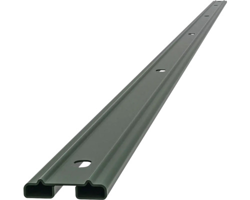 Profilleiste Abdeckleiste Multi 183 cm, grün Zaunriegel aus Metall mit Löchern