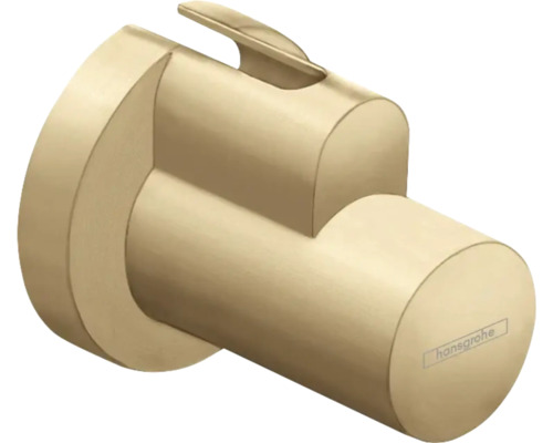 Cache simple pour robinet d'équerre hansgrohe Flowstar brushed bronze brossé 13950140 Hansgrohe Logis Crochet porte-serviettes universel avec barre porte-serviettes