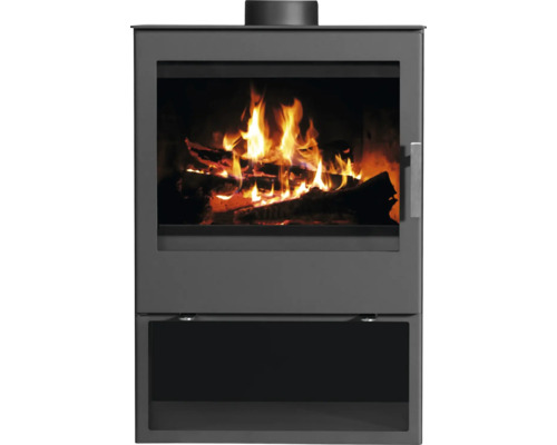 Kaminofen mit Holzfeuer