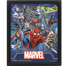 Gerahmtes Marvel Avengers Poster