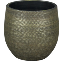 Blumentopf mit geprägter Oberfläche