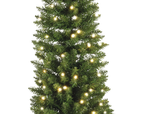 Arbre de Noël artificiel avec éclairage.