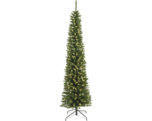 Künstlicher Weihnachtsbaum Everlands beleuchtet D 70 cm H 240 cm grün