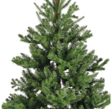 Gros plan d''un sapin de Noël artificiel