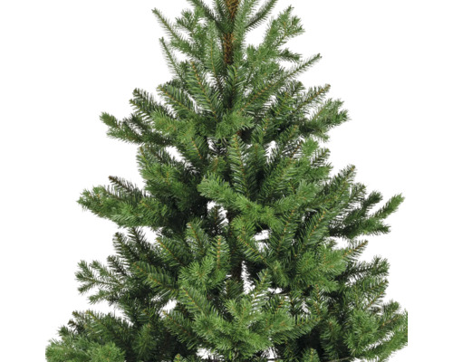 Detailaufnahme eines künstlichen Weihnachtsbaums